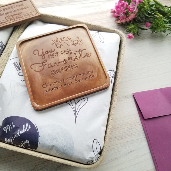 Sending Love Across The Miles Noteworthy Chocolates