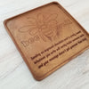 Noteworthy Chocolates Greetings Bee Well Personalized Chocolate Card Personalized