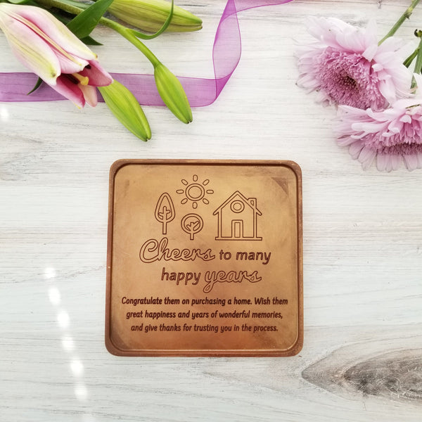 Noteworthy Chocolates Greetings Cheers To Many Happy Years Personalized Chocolate Card Personalized