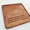 Noteworthy Chocolates Greetings Give Thanks Personalized Chocolate Card Personalized custom