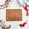 Noteworthy Chocolates Greetings Happy New Year Personalized Chocolate Certificate Personalized custom