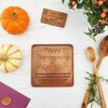 Noteworthy Chocolates Greetings Happy Thanksgiving Personalized Chocolate Card Personalized custom