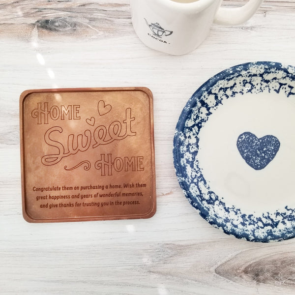 Noteworthy Chocolates Greetings Home Sweet Home Personalized Chocolate Card Personalized