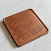 Merry and Bright Personalized Chocolate Card Personalized custom custom engraved chocolate