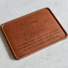 Merry and Bright Personalized Chocolate Certificate Personalized custom custom engraved chocolate