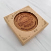 Noteworthy Chocolates Greetings Teachers Change The World Chocolate Medallions - Box of 3 Personalized