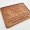 Noteworthy Chocolates Greetings Thankful and Blessed Personalized Chocolate Certificate Personalized custom