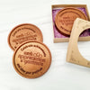 Noteworthy Chocolates Greetings With Appreciation Personalized Chocolate Medallions - Box of 3 Personalized