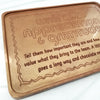 Noteworthy Chocolates Greetings With Appreciation Personalized Chocolate Certificate Personalized custom