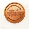 Noteworthy Chocolates Greetings With Appreciation Personalized Chocolate Medallions - Box of 3 Personalized