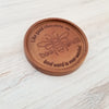 Noteworthy Chocolates Greetings Bee Well Personalized Chocolate Medallions - Box of 3 Personalized