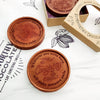 Noteworthy Chocolates Greetings Congrats Personalized Chocolate Medallions - Box of 3 Personalized custom