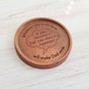 Dad Joke Personalized Chocolate Medallions - Box of 3 Personalized custom custom engraved chocolate