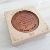 Dad Joke Personalized Chocolate Medallions - Box of 3 Personalized custom custom engraved chocolate