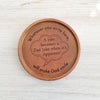 Dad Joke Personalized Chocolate Medallions - Box of 3 Personalized custom custom engraved chocolate