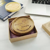 Noteworthy Chocolates Greetings Future Is Female Personalized Chocolate Medallions - Box of 3 Personalized custom