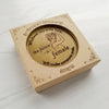 Noteworthy Chocolates Greetings Future Is Female Personalized Chocolate Medallions - Box of 3 Personalized custom