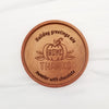 Noteworthy Chocolates Greetings Give Thanks Personalized Chocolate Medallions - Box of 3 Personalized