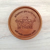 Noteworthy Chocolates Greetings Hang In There Personalized Chocolate Medallions - Box of 3 Personalized