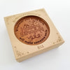 Noteworthy Chocolates Greetings Happy Birthday Personalized Chocolate Medallions - Box of 3 Personalized custom