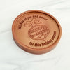 Noteworthy Chocolates Greetings Happy Holidays Personalized Chocolate Medallions - Box of 3 Personalized