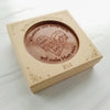 Noteworthy Chocolates Greetings Happy Mother's Day Heart Chocolate Medallions - Box of 3 Personalized custom
