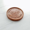 Noteworthy Chocolates Greetings Happy Mother's Day Heart Chocolate Medallions - Box of 3 Personalized custom
