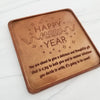 Noteworthy Chocolates Greetings Happy New Year Personalized Chocolate Card Personalized custom