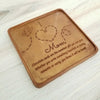 Noteworthy Chocolates Greetings I Heart Mom Chocolate Card Personalized
