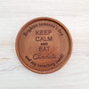 Noteworthy Chocolates Greetings Keep Calm Personalized Chocolate Medallions - Box of 3 Personalized custom