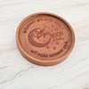 Noteworthy Chocolates Greetings Love You To The Moon Personalized Chocolate Medallions - Box of 3 Personalized