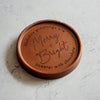 Merry and Bright Personalized Chocolate Medallions - Box of 3 Personalized custom custom engraved chocolate