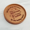 Noteworthy Chocolates Greetings Merry Everything Personalized Chocolate Medallions - Box of 3 Personalized
