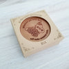 Noteworthy Chocolates Greetings Mom Butterfly Chocolate Medallions - Box of 3 Personalized
