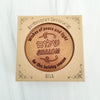 Noteworthy Chocolates Greetings Shalom Personalized Chocolate Medallions - Box of 3 Personalized custom
