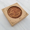 Noteworthy Chocolates Greetings Teachers Plant Seeds Chocolate Medallions - Box of 3 Personalized