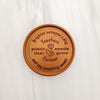 Noteworthy Chocolates Greetings Teachers Plant Seeds Chocolate Medallions - Box of 3 Personalized