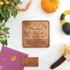 Noteworthy Chocolates Greetings Thankful and Blessed Personalized Chocolate Card Personalized custom