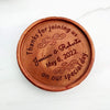 Noteworthy Chocolates Favors Thanks For Joining Us Medallion Favors (12 pcs.) Personalized custom