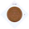 Noteworthy Chocolates Greetings Welcome Home Personalized Chocolate Medallions - Box of 3 Personalized custom