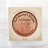Noteworthy Chocolates Greetings Welcome Home Personalized Chocolate Medallions - Box of 3 Personalized custom