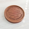 Noteworthy Chocolates Greetings Who Needs A Superhero Personalized Chocolate Medallions - Box of 3 Personalized custom