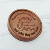 Noteworthy Chocolates Greetings You Make A Difference Personalized Chocolate Medallions - Box of 3