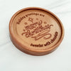 Noteworthy Chocolates Greetings Merry Christmas Personalized Chocolate Medallions - Box of 3 Personalized