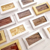 We Do Love Chocolate Impression Favors (24 pcs.) Personalized custom custom engraved chocolate